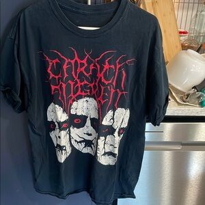 Carach Angren official band t-shirt with front and back graphics